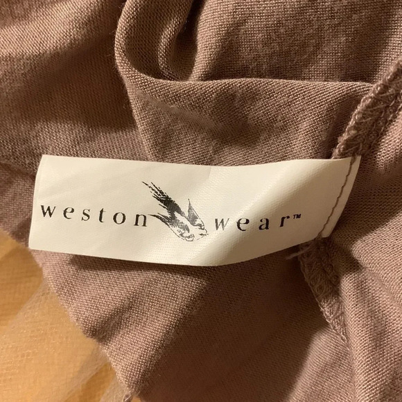 WESTON WEAR by ANTHROPOLOGIE NWOT Dulcie Dress in Neutral Motif - Picture 4 of 7